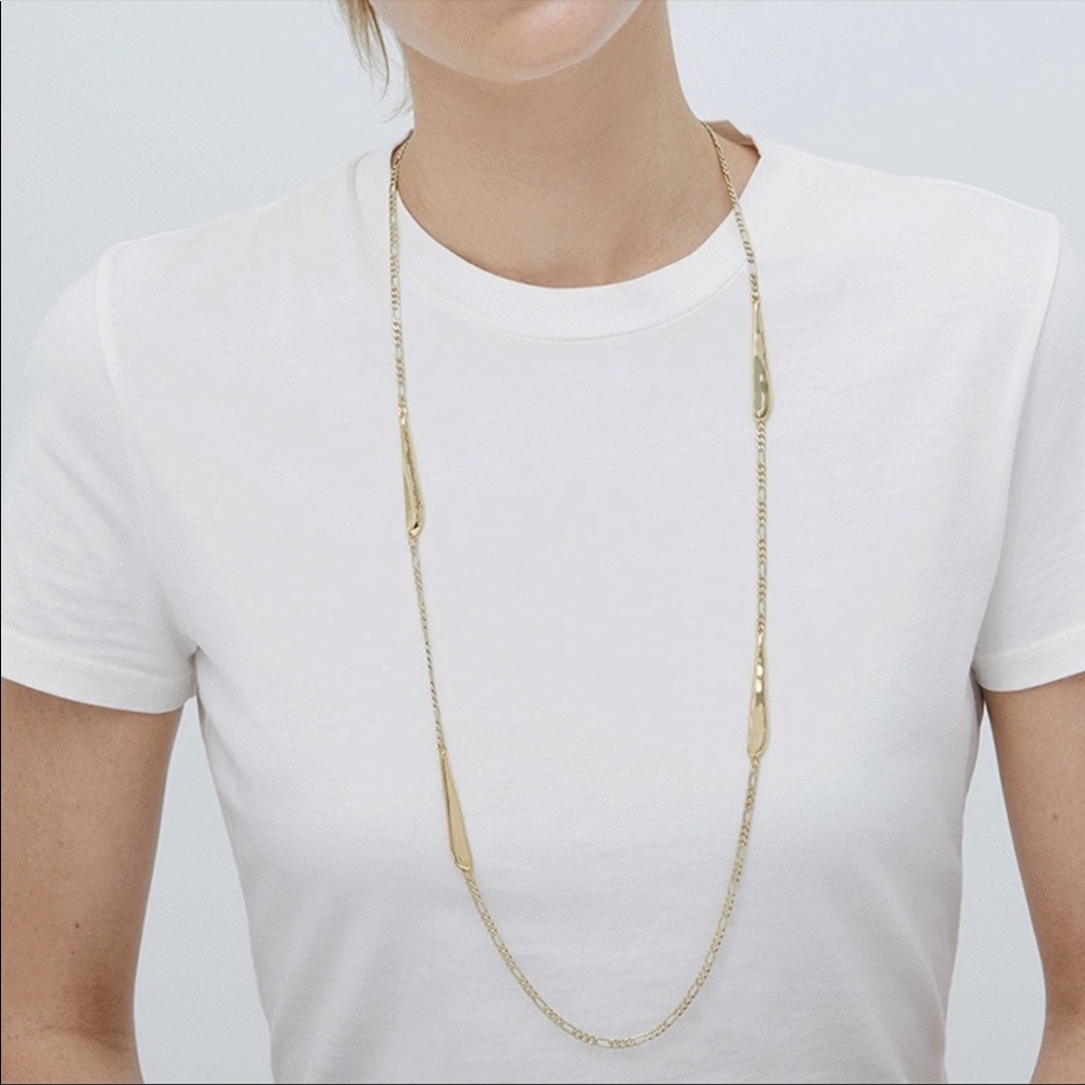 NWT Jenny Bird Gold Sila necklace